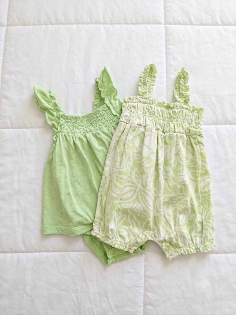 Carter's baby girl 2 one-piece